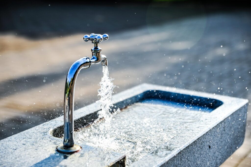 Faucet installation