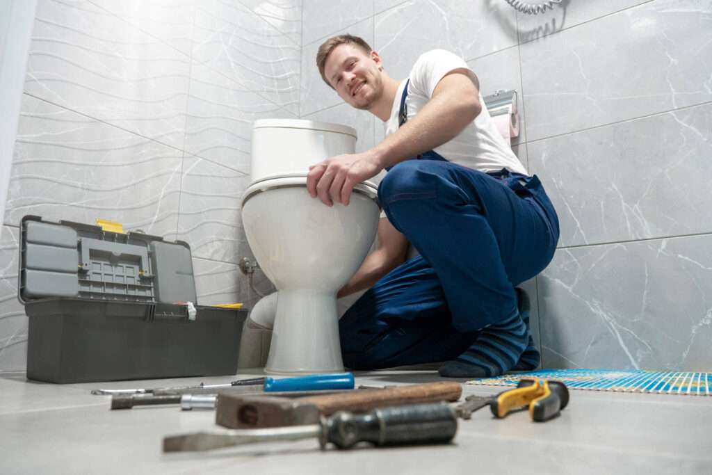 toilet installation